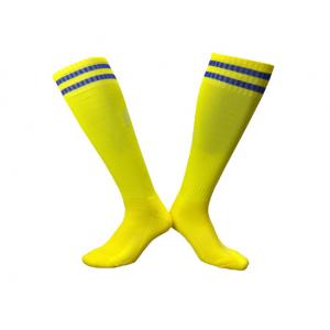 Yellow Custom Sports Socks Mens Athletic Sports Cycling Socks Men Gym Workout Terry Sport Sox Crew Man Sock