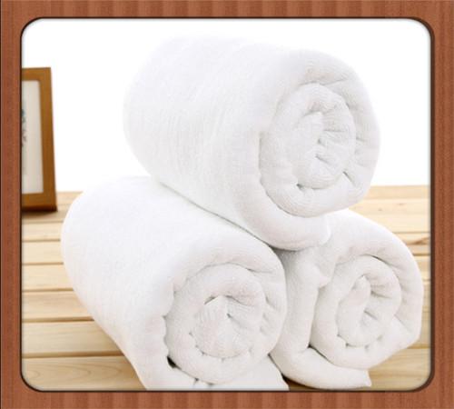 Cheap price wholesale bath room hotel 100% cotton white towel