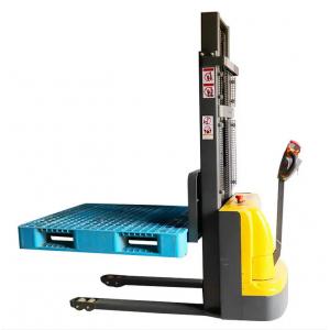 Fully Automatic 1000kg Forklift Electronic Stacker Walking Walkie Electric Hydraulic Lifter