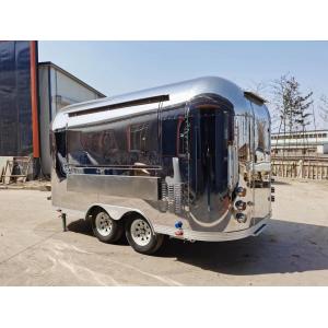 Hot Selling Airstream Fast Food Trailer Standard Food Truck With Full Kitchen For Sale