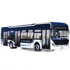 Block Design 12m Pure Electric Bus TEG6125BEV12 With Long Range Strong power