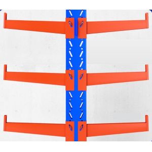 China Warehouse Heavy Duty Cantilever Storage Racks Adjustable Cantilever Shelf 300–800kg/Arm wholesale