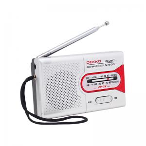 China Pocket AM FM Radio Receiver Built In Speaker FM88 Customized LOGO supplier