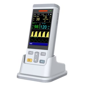 China 動物用獣医ハンドヘルドパルスオキシメータETCO2モニターSpO2カプノグラフィ機能 wholesale