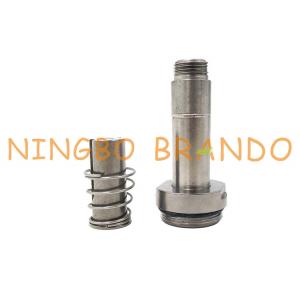 NBR Seal Stainless Steel 304 Tube 3/2 Way NC Solenoid Valve Armature