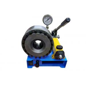 China Blue Color P16 Manual Hose Pressing Machine 1'' Hydraulic supplier