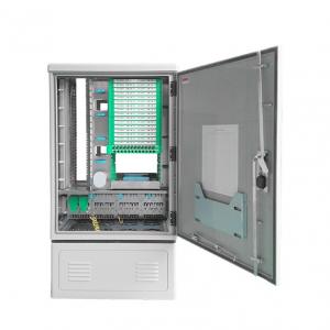 Wired LAN Network Outdoor Fiber Distribution Cabinet with 10 Time and IP65 Protection