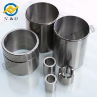 China Wo Co Ni Tungsten Carbide Bushings Hardened Shaft Sleeve Wear Resistant on sale