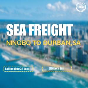 International Sea Freight From Ningbo To Durban South Africa