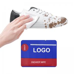 Custom Disposable Portable Sneaker quick Wipes Shoe Cleaning Wipes 30pcs