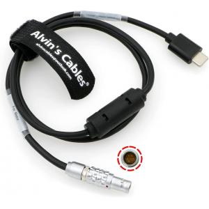 Alvin'S Cables Nucleus M Run Stop Cable For Tilta BMPCC 4K Canon C70 7 Pin Male To USB C Type C RS Cable For Blackmagic