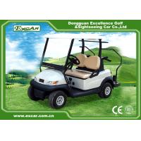 China Excar Mini 2 Person Second Hand Golf Cars 48V Trojan Battery With Caddie Plate on sale
