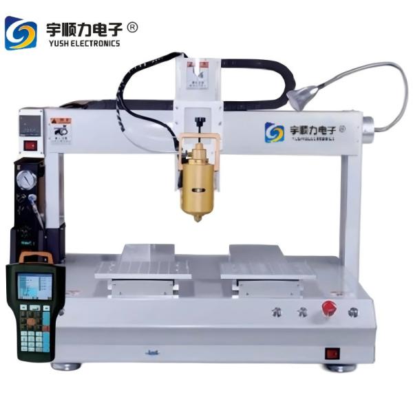 Full Automatic Double  Platform  Melt Adhesive  Dispensing  Robot  Dispenserzhh