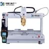China Full Automatic Double  Platform  Melt Adhesive  Dispensing  Robot  Dispenserzhh wholesale
