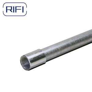 China Hot Dipped Galvanized Steel Pipe Electrical Galvanized Conduit Rigid Metal Conduit supplier