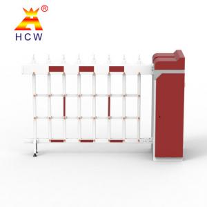 China Intelligent Parking Lot Airborne Boom Barrier 160W Brushless DC Motor Fence Type supplier