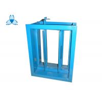 China Rectangle Air Volume Control Damper With Powder Colled Rolled Steel Material on sale