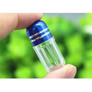 56mm Clear Plastic Medicine Bottles 5g Cylindrical Mini Pill Cases