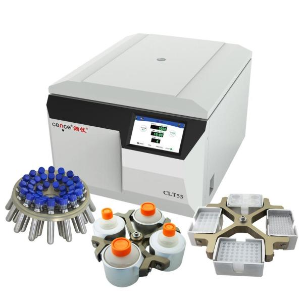 New Model CLT55R Tabletop Low Speed Centrifuge with 5500r/min Max Speed 5951xg RCF and 4x750ml Large Capacity