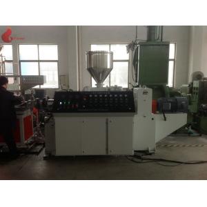 Good plasticizing Two screw WPC Extrusion Line for PE & PP window profile