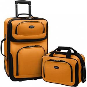 Traveler Expandable Carry On Soft Trolley Luggage