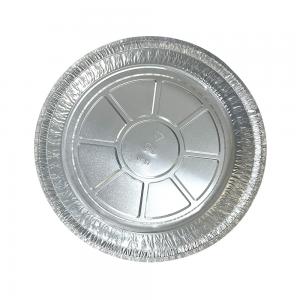 Custom Food Packaging Container Pizza Baking Pans Disposable Round Aluminum Foil Tray