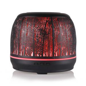 RGB 500ml Aroma Diffuser , Forest Art Metal Essential Oil Diffuser