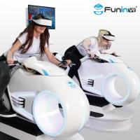 China Virtual Reality Driving Simulator 9D VR Racing Game Machine VR Motorcycle Driving Simulator on sale