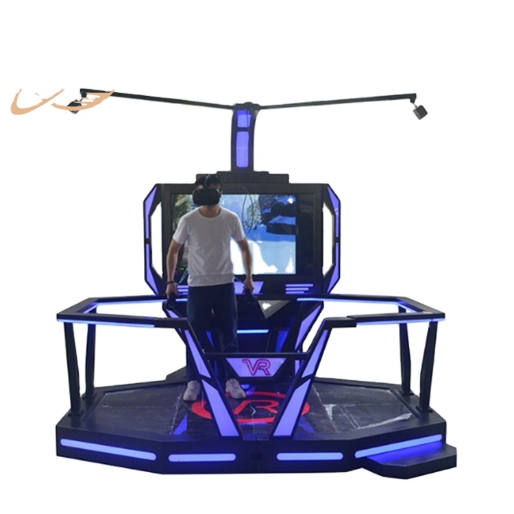 9D VR Simulator with 250x250x240CM Size 110V/220V Voltage and 42LCD Screen for HTC VIVE Glasses