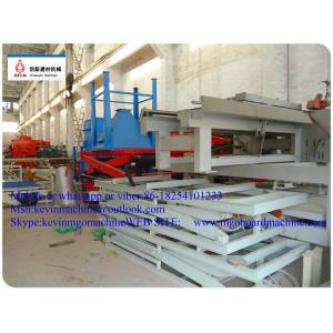 China Cold Pressure Two Sides Formed MgO Board Production Line For Construction Board Material supplier