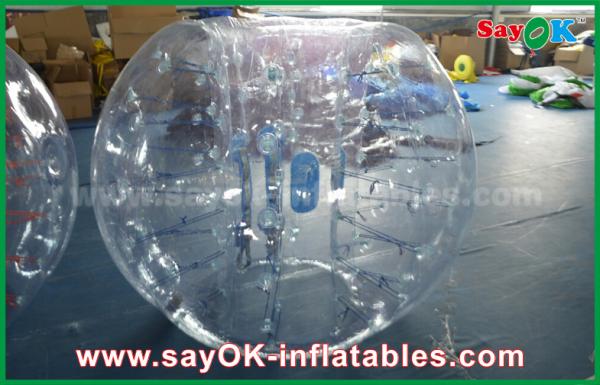 Outdoor Inflatable Games 0.8mm PVC Adult Inflatable Human Bubble Zorb Soccer