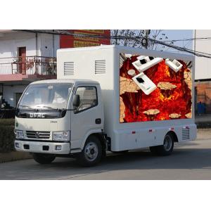 Digital Billboard Outdoor Mobile LED Screen , Truck Mounted LED Display Constant Drive