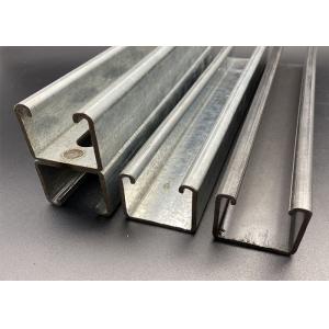 China Pre Galvanized Metal Strut Channel 1m Double Unistrut Feet Building Material Welded supplier