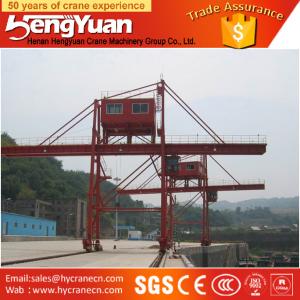 China Widely used portal crane, 40 ton Rubber Tyre Gantry Crane supplier