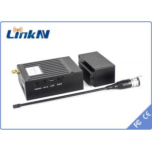 China Police Investigation Mini Hidden Video Transmitter COFDM Low Delay H.264 High Security AES256 Encryption Battery Powered supplier