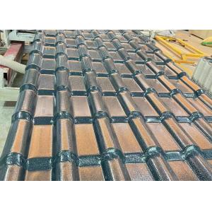 China Fire Prevention Synthetic Resin Roof Waterproofing Tiles 2.3mm UV Resistance supplier