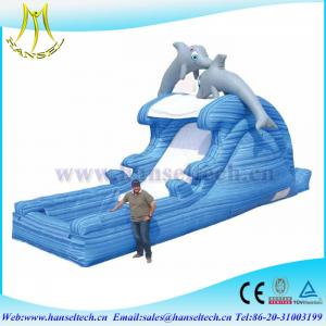 China Hansel 2017 hot selling PVC outdoor inflatable play area inflatable animals supplier