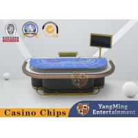 China Luxury version of Baccarat Poker Table Casino Poker Card Game Table Customizable on sale