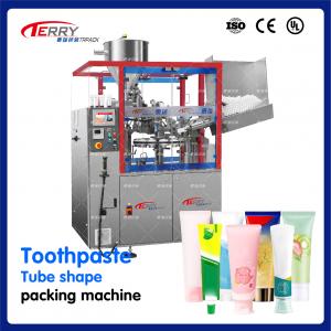 China SUS304 Aluminium Tube Filling Sealing Machine For Oral Care Products supplier
