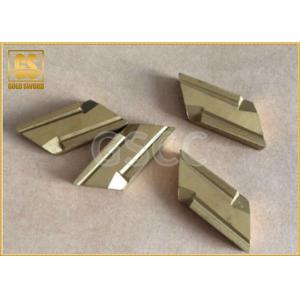 China Customized Size Tungsten Carbide Inserts With Universal Groove Profile Design supplier