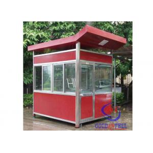 China Mobile 40Ft Grade 8.3 Police Sentry Box Guard House supplier