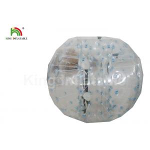 0.8mm Inflatable Clear PVC Human Bumper Bubble Ball / Human Hamster Ball