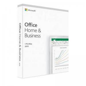 China Genuine Office 2019 Home And Business For PC / MAC Key Code Retail Key Microsoft Office 2019 supplier