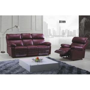 China home furniture modern leather recliner sofa design supplier