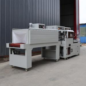 PLC Control Box Shrink Wrap Machine Customized For Food Beverage Daily Necessities