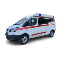 China 4*2  White Ambulance Car 165 hp Hospital Emergency Rescue Ambulance on sale
