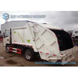China KAMA 4*2 2 Axles Small Rear Loader Garbage Truck 3cbm--5cbm Garbage Disposal Truck supplier