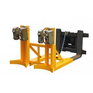 China 720Kg automatic electrical Stable Forklift Drum Lifter with Two Drums supplier