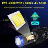 China Super White Projector 10000Lm Mini Car Light Led H4 Projector Lens Hi/Lo Beam H7 Led Headlight wholesale