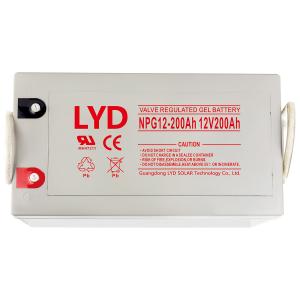 12V NP12-200Ah Solar Charging Lead Acid Batteries For Consumer Electronic